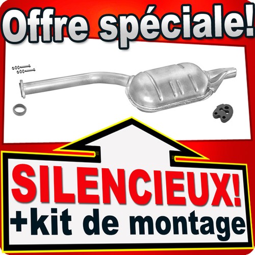 Silencieux intermédiaire pour - intermédiaire,