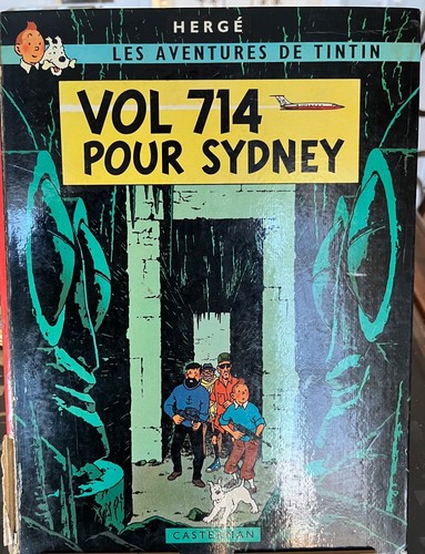 Tintin vol 714 pour - pour, sydney