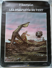 Affiche ancienne BD "Les passagers du Vent" Glénat 1980