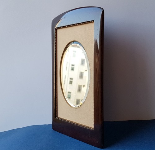 Miroir art nouveau bois - miroir,