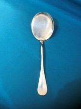 Pelle à oeuf sur le plat FRENAIS modèle BAGUETTE Métal Argenté Couvert Macaroni 