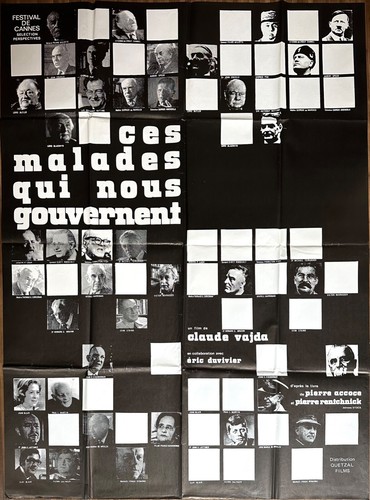 Affiche cinéma ces malades - affiche,