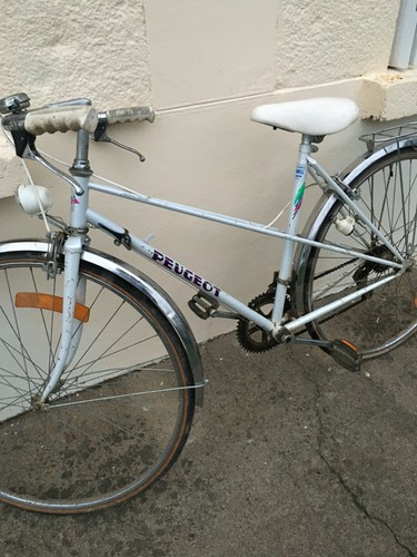 Velo peugeot gris vintage - gris,