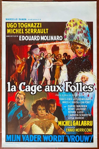 Affiche belge cage - affiche,