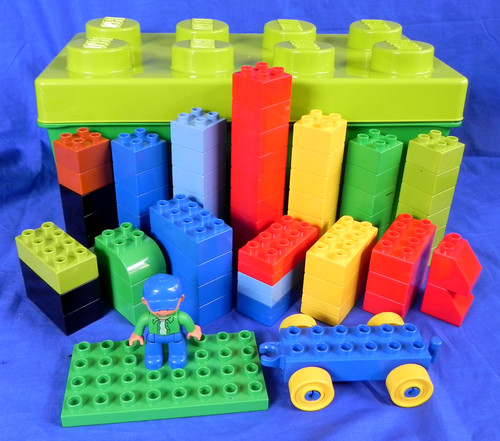 Lego duplo large brick box - brick, box"