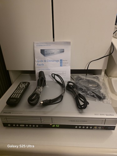 Combi lecteur dvd - dvd, philips