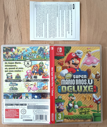 Switch boîte new super mario - boîte,