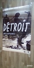 DETROIT : Affiche concert