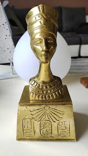 Sculpture artisanale buste de - sculpture,
