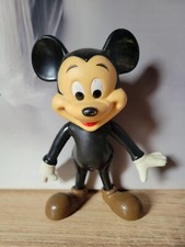 MICKEY MOUSE JOUET ANCIEN WALT DISNEY PRODUCTIONS PLASTIQUE CAOUTCHOUC 