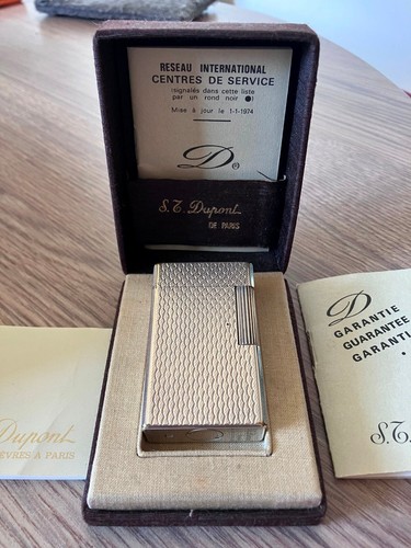 Briquet dupont argent des - en,