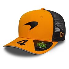 McLaren F1 Équipe Officiel Lando Norris Adultes Casquette Baseball Papaye Orange