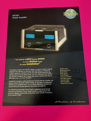 Mcintosh mc252 color - color,