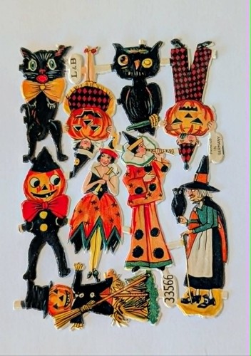 Rare antique german halloween - rare,