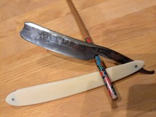 JOSEPH RODGERS 6/8 ~1840 COUPE-CHOU STRAIGHT RAZOR SHAVE READY