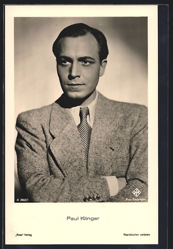 Carte postale acteur paul - postale,