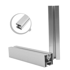 Rail léger en aluminium pour