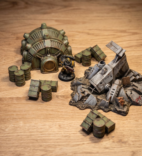 Décor wargame épave - , de