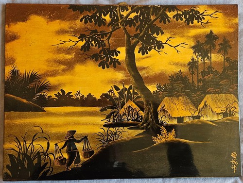 Vietnam tableau vintage - , en