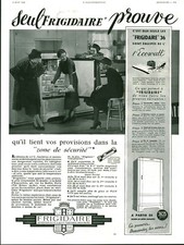 Publicité ancienne Frigidaire
