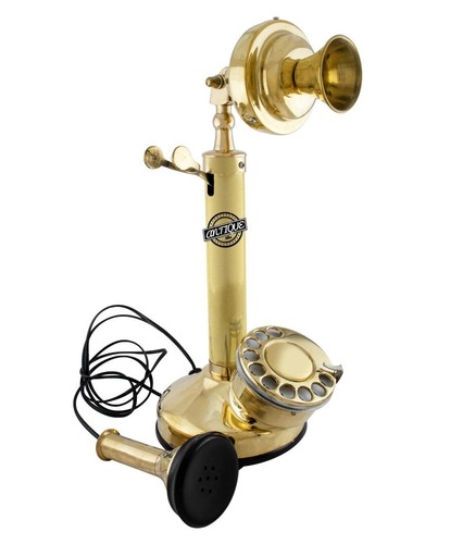 Téléphone candélabre - téléphone, à