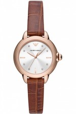 Emporio Armani Montre Marron Analogique Femmes Mia AR11525