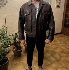 Blouson en cuir véritable