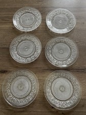 6 anciennes assiettes à
