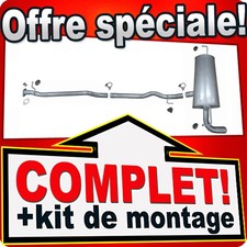 Ligne pot d'échappement pour