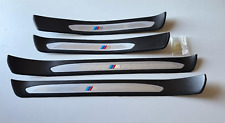Jeu de 4 plaques de protection de seuil de porte pour BMW E60 M5