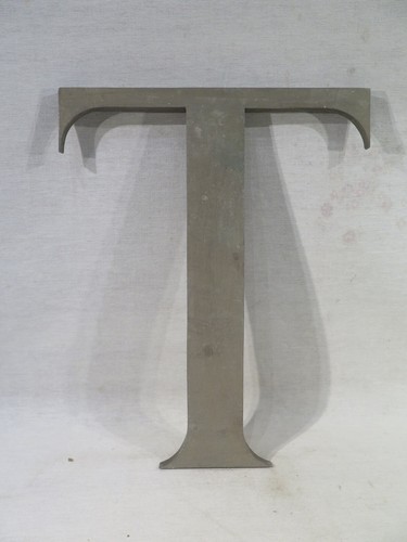 Ancienne lettre enseigne de - t,