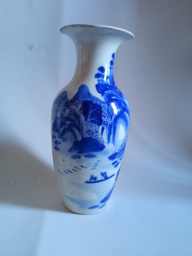 Vase ancien chinois porcelaine - vase,
