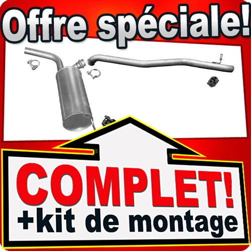 Echappement pour fiat scudo - fiat, ii