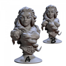 Buste résine taille 10cm - Genevieve