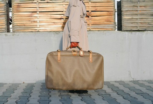 Sac bagages gucci vintage - à,