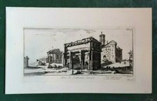 PIRANESI Giovanni Battista, "Arco di Settimio Severo", 1748 (eau-forte)