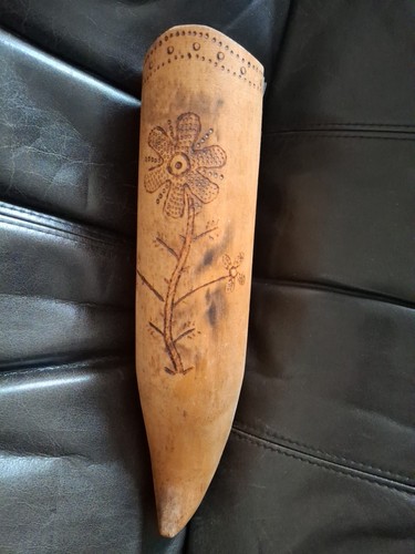 Ancien coffin bois decor - coffin,