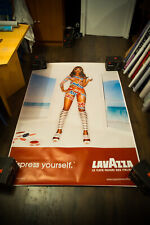 LAVAZZA BY DAVID LACHAPELLE ✯ A Large French Vintage Advertising Poster Original