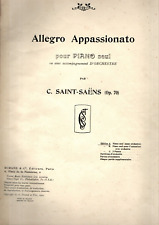 Partition Piano GF 1954 C. SAINT-SAËNS - Allegro appassionato Op. 70  piano seul