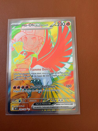 Carte pokemon 209 - ho-oh, ex