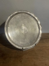 PLAT ROND MAPPIN & WEBB PRINCE'S PLATE LONDON ET SHEFFIELD METAL ARGENT D 35 CM