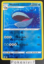 Carte Pokemon WAILORD 032/159 Rare REVERSE Epée et Bouclier EB12.5 FR NEUF