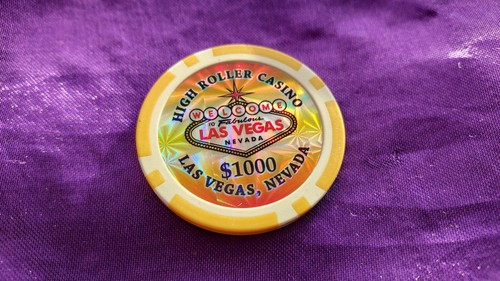 Magnet jeton 1000 high roller - magnet,