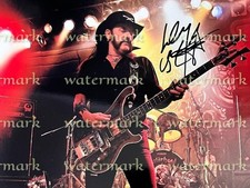 Photo Signée Reproduite De