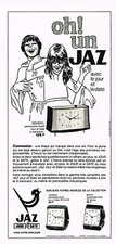 PUBLICITE  1970   JAZ