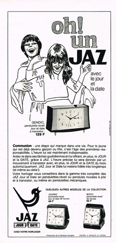 Publicite 1970 jaz - ,