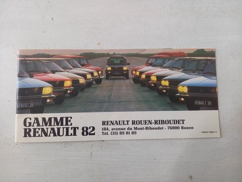 Renault 1982 catalogue - 1982,