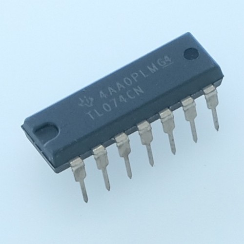 Tl074cn quad low noise - tl074cn, low-noise