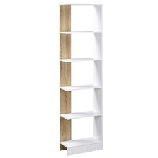 HOMCOM Bibliothèque Étagère
