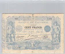BILLET ALGERIE - 100 FRANCS -